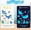Étoiles lumineuses Animaux marins Chambre d'enfant Stickers Voir les images du produit 4