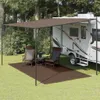 vidaXL Tapis de tente 250x450 cm Marron Voir les images du produit 2