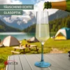 Milano Blue-Line Champagner Glas 2 Stück (9,6 oz) 280 ml Productafbeelding-voorbeeld 3