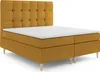 MR GROUP Boxspringbett mit Bettkasten, OSLO, 120x200, gelb, Produktbild-Vorschau 1