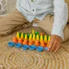 Ulanik Montessori Holzset "Rainbow Patterns" Produktbild-Vorschau 6