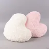 Magma Deko Kissen Fluffy Herzform mit Herzen rosa 40x35cm Produktbild-Vorschau 4