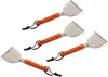 4er Pack Pfannenwender aus Edelstahl | Fleischwender mit Produktbild-Vorschau 1