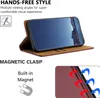 Pouzdro pro Motorola Moto E13 kožené flipové pouzdro s Náhled obrázku produktu 2