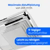 Bomann® Dunstabzugshaube 60cm Unterbau | Umluft und Abluft Produktbild-Vorschau 6