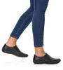 Rieker donna scarpe slip-on in vera pelle nero, Donna:39 EU Anteprima dell’immagine prodotto 47