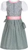 Kinderdirndl 3-teilig Nicky in Blau von Nübler Größe 122 Produktbild-Vorschau 2