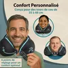 FLOWZOOM COMFY Coussin de voyage avec capuche, memory foam, Voir les images du produit 3