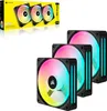 CORSAIR Lüfter 120*120*25 QX120 RGB LED Fan Triple Podgląd zdjęcia produktu 20