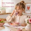 Melamin Kinderbecher 250ml Rosa Pastellrosa bruchsicher für Produktbild-Vorschau 4