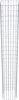 Gabionensäule eckig 32  cm x 32  cm, 230 cm Höhe, MW 5 cm x Produktbild-Vorschau 4