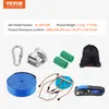 VEVOR zipline set pre deti a dospelých, 16,7 m dlhý zipline Náhľad obrázku produktu 7