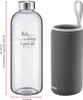 Westmark Trinkflasche Viva aus Glas 1 l, mit Cover, Produktbild-Vorschau 5