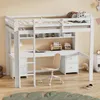 Łóżko dziecięce Fortuna Lai loft 90*200cm, łóżko powyżej, Podgląd zdjęcia produktu 1