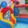 KiNDi nafukovací hrací park DPZ003 so šmykľavkou a bazénom Náhľad obrázku produktu 5