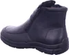 A black leather boot with a zipper closure, shown from the side. Náhľad obrázku produktu