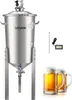 VEVOR kuželový fermentor z nerezové oceli 30 l fermentační Náhled obrázku produktu 1