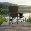 JOIEYOU Angelstuhl Klappbar Outdoor mit Becherhalter & Produktbild-Vorschau 9