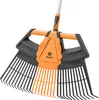 QUEST Teleskopowe grabie ogrodowe do liści i trawy - 3w1 - Podgląd zdjęcia produktu 3