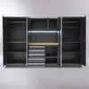 Werkbank 160 cm mit Hängeschrank und 2 breiten Produktbild-Vorschau 6