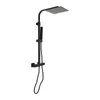 Duschsystem mit Thermostat Quadratisch 25x25cm Regendusche Produktbild-Vorschau 5