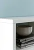 Nástěnná police WL5.810 White 75x51x16 cm Dřevěná závěsná Náhled obrázku produktu 6