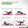 Tunturi NBR Yogamat met Draagtas - Fitnessmat Extra dik & Productafbeelding-voorbeeld 9