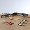 A raclette grill set with food items arranged on a wooden table. Voir les images du produit
