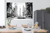 MuchoWow® Poster New York - Auto - Taxi - Schwarz - Weiß Produktbild-Vorschau 3