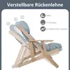 HOMCOM Relaxsessel Klappbar Polstersessel, Ruhesessel, Produktbild-Vorschau 3