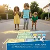 Straßenmalkreide Roller Set mit 3 leuchtenden Farben - Produktbild-Vorschau 3