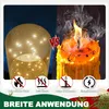 VA-Cerulean LED-kaarsen, set van 3, goud – met Productafbeelding-voorbeeld 4