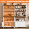 Küchenbuffet Küchenschrank Buffetschrank Hochschrank Großer Produktbild-Vorschau 3