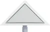 vidaXL Siphon de douche triangulaire 2 en 1, argenté, 32 x Voir les images du produit 7