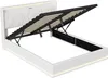 UnboxG Polsterbett 140×200 cm in Weiß – Stauraumbett mit Produktbild-Vorschau 11