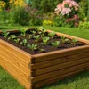 HolzGarden Orto Rialzato In Legno 120x30x75 cm Impregnato Anteprima dell’immagine prodotto 4