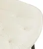 Esszimmerstuhl Wallace Samt - creme Produktbild-Vorschau 5