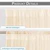 Rideau extra-large d'extérieur en voile, moustiquaire, Voir les images du produit 5