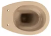 Stand-WC Tiefspüler ohne Spülrand beige matt ohne WC-Sitz Produktbild-Vorschau 5