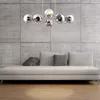 NOWA Hängeleuchte Metall Nickel matt, Glas rauchfarben, Produktbild-Vorschau 9