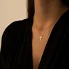 TINGN 14K Gold Vergoldete Kreuzkette für Damen - Layered Produktbild-Vorschau 4