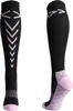 INF Kompressionsstrümpfe für Damen Schwarz+Grau Produktbild-Vorschau 1