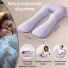 ELONEO Seitenschläferkissen mit Bezug, Stillkissen, Podgląd zdjęcia produktu 2