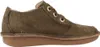 Clarks Komfort Schnürschuhe Damen 31363137313835 Oliv 38 EU Produktbild-Vorschau 9