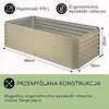 Blumfeldt Podwyższona grządka z metalu, Odporna na warunki Podgląd zdjęcia produktu 6
