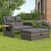 okwish Gartenlounge-Set Gartenbank für 2 Personen, Produktbild-Vorschau 3