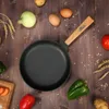Ø22cm 43mm hoch Gusseisenpfanne mit Holzgriff und Produktbild-Vorschau 7