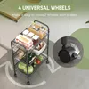 Servierwagen, Beistellwagen, Multifunktionaler Rollwagen, Produktbild-Vorschau 2