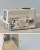 Feandrea Edelstahl Katzenklo, XL, Katzentoilette mit Produktbild-Vorschau 6