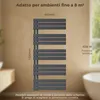 S'AFIELINA - Radiador de diseño para baño, 1320x600 mm. Vista previa de la imagen del producto 2